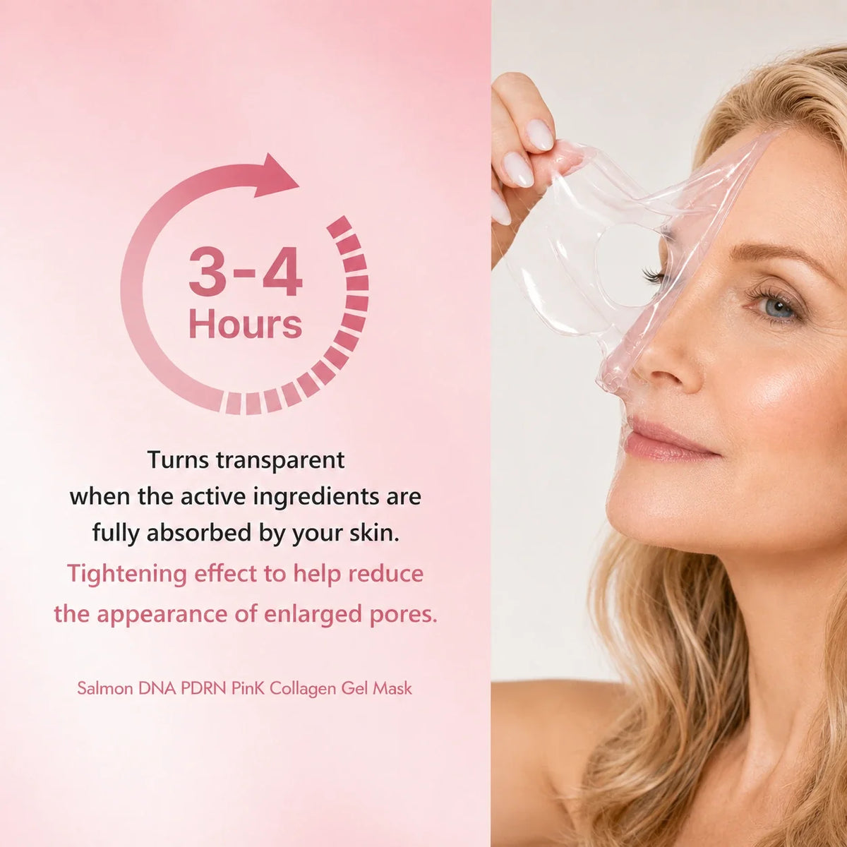 Maison Salmon PDRN Pink Collagen Jelly Gel Mask (1 sheet)