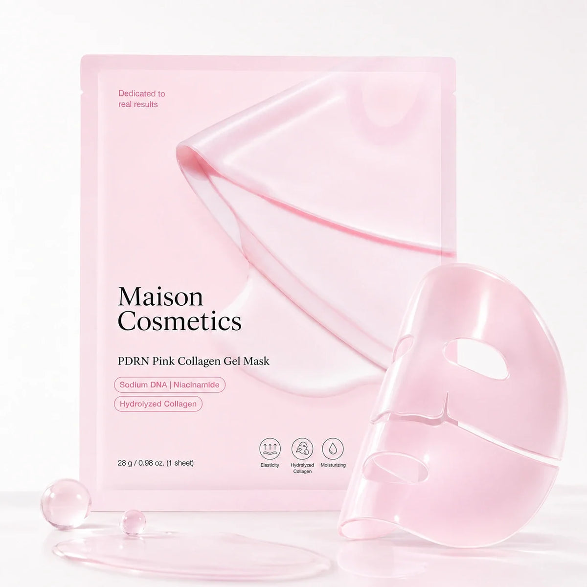 Maison Salmon PDRN Pink Collagen Jelly Gel Mask (1 sheet)