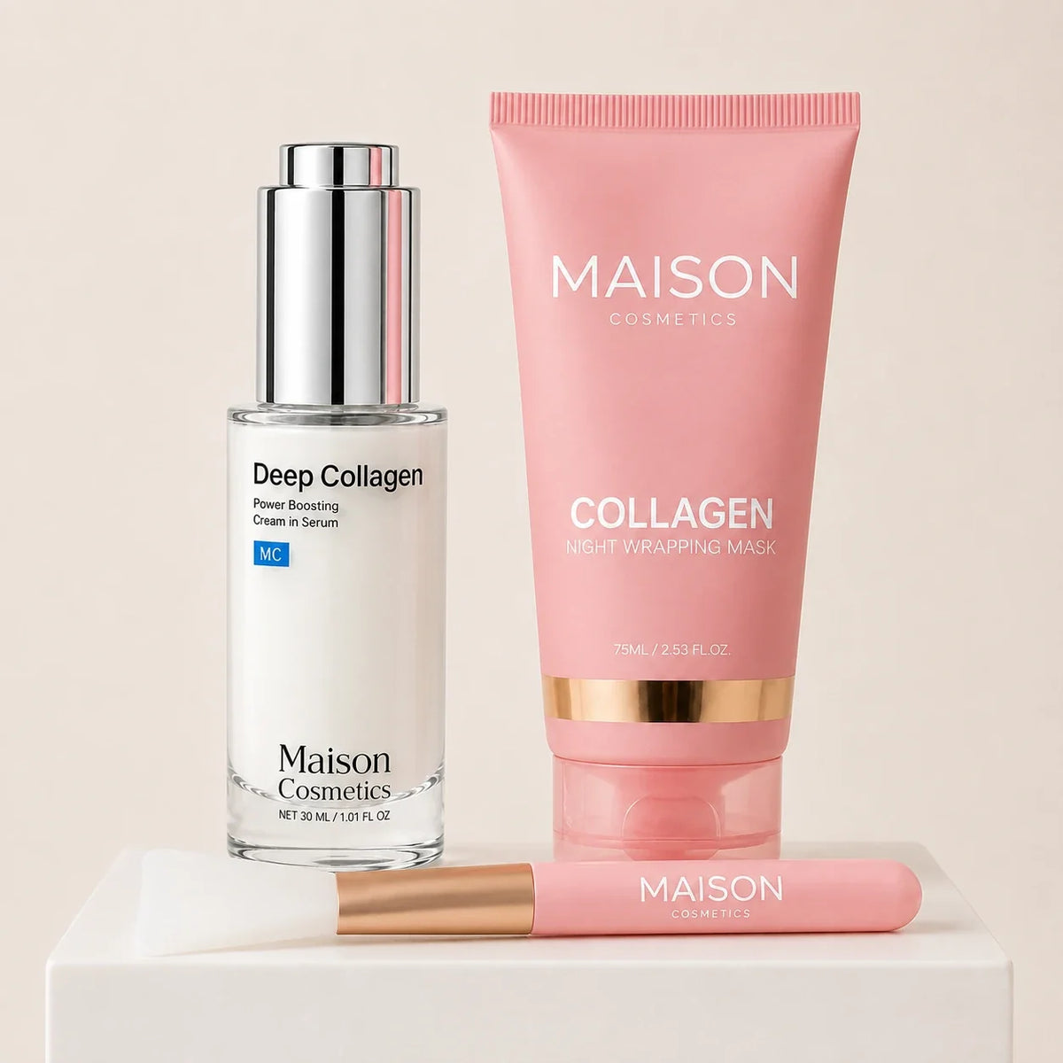 Maison Overnight Glass Skin Transformation Set